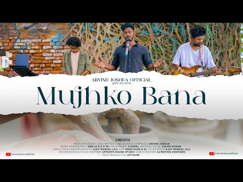Mujhko Bana - मुझको बना | New Hindi Christian Song 2023 | Official Music Video 4K | Arvind Joshua